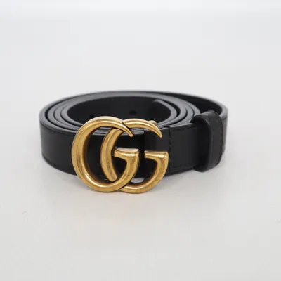 Riem (GG Marmont) van Gucci Leer