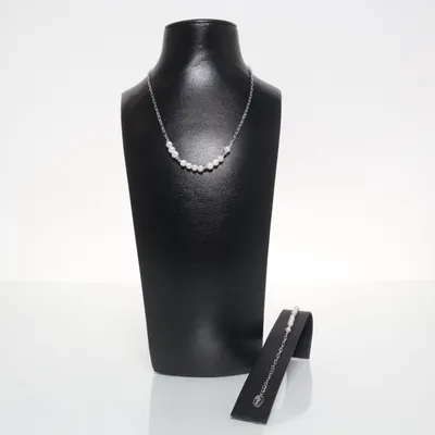 Sieradenset (Zilver, Wit) van s.Oliver Zilver