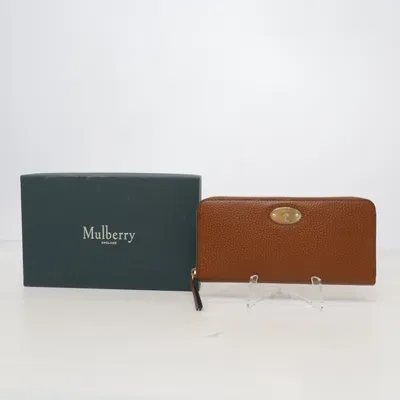 Portefeuille (Marron) de Mulberry Cuir
