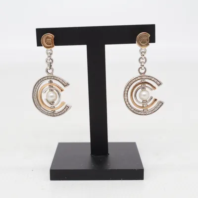 Earrings (Silver, Gold) from Cerruti 1881 Silver