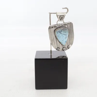 Pendant (Silver, Blue) from Edelstein Silver