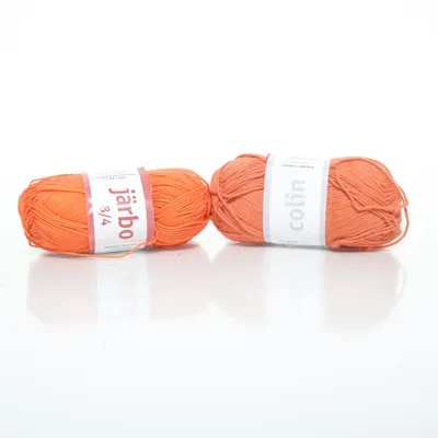 Garn (Orange) från Järbo Garn
