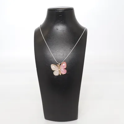 Collier (Argent, Multicolore) Métal inconnu