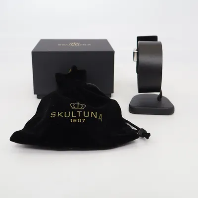 Bracelet (Black) from Skultuna Unknown metal