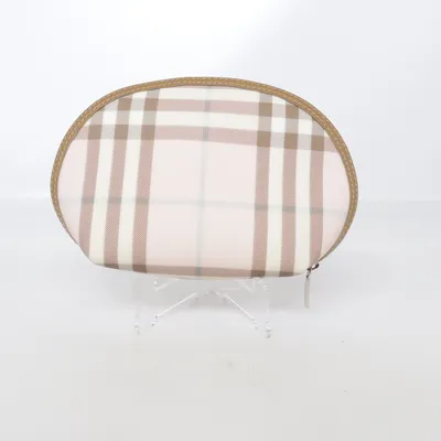Toilet bag (Pink, White, Brown) from Burberry