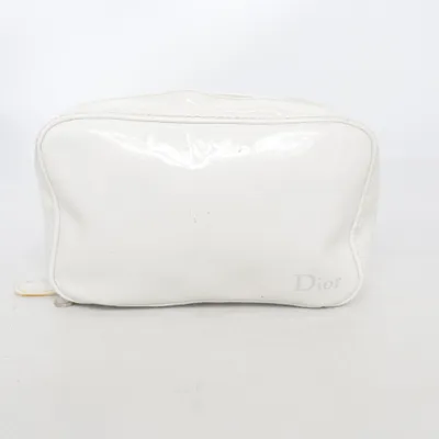 Toilet bag (White) from Dior Beauté Polyester, Polyurethane