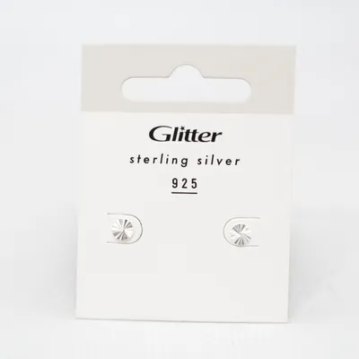 Earrings (Silver) from Glitter Silver
