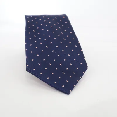 Krawatte (Blau, Pink) von TM Lewin Seide