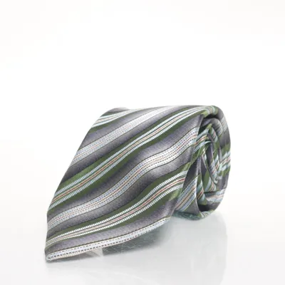 Tie (Gray, Multicolored) from Ermenegildo Zegna Silk