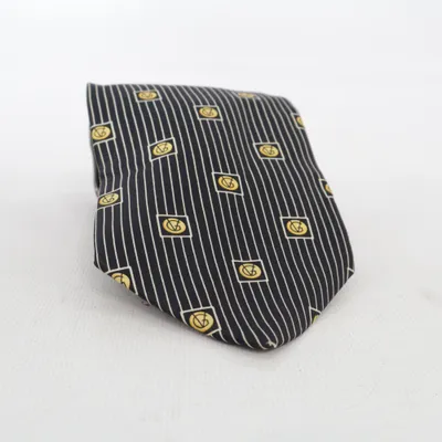 Cravate (Noir, Jaune) de Gianni Versace