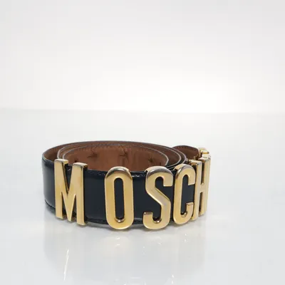 Bälte (Svart) från Moschino Skinn