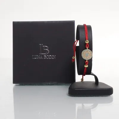 Bracelet (Red, Gold, Multicolored) from L.B Unknown metal