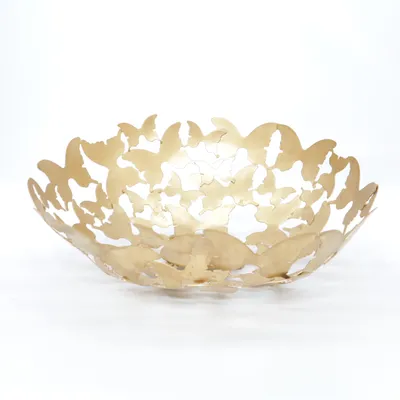 Fruktskål (Guldfärgad) från Carolina Gynning Design