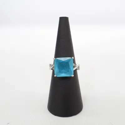 Ring (Sølv, Turkis) Sølv