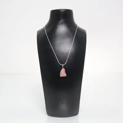 Halsband (Rosa, Silverfärgad) Silver