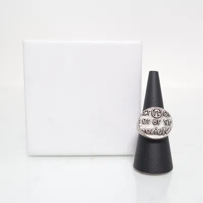 Zegelring (Zilver) van Maison Margiela Zilver