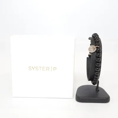 Armband (Svart) från Syster P Silver