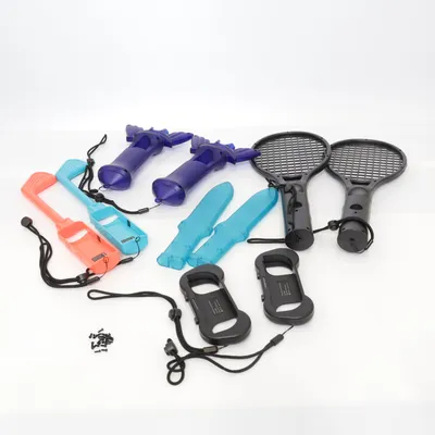 Spelkonsolstillbehör (Svart, Lila)