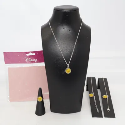 Parure de bijoux (Argent, Jaune) de Disney Princess Métal inconnu