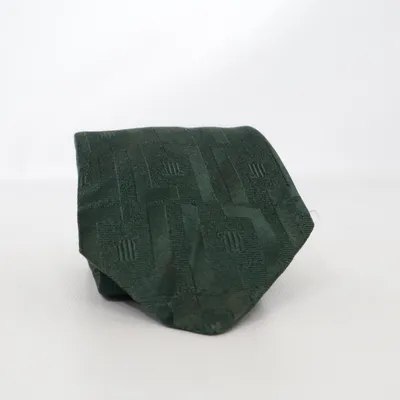 Cravate (Vert) de Lanvin Soie