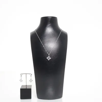 Smyckesset (Silverfärgad) Silver