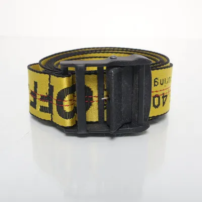 Bälte (Gul) från Off-White