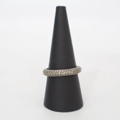 Bague (Argent, Transparent) Argent