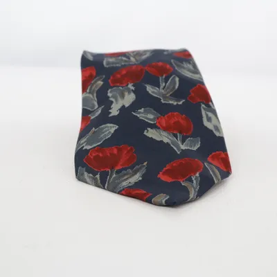 Tie (Blue, Red, Gray) from Valentino Silk