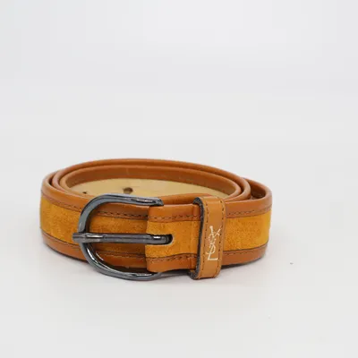 Ceinture (Marron, Beige) de Yves Saint Laurent