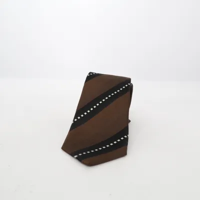 Cravate (Marron, Noir, Blanc) de Z Zegna Soie
