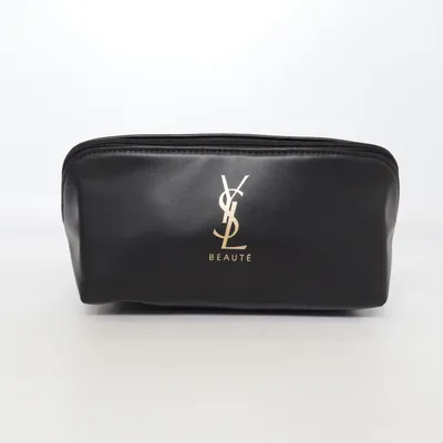 Necessär (Svart) från Yves Saint Laurent Beauté Polyuretan, Återvunnen polyester