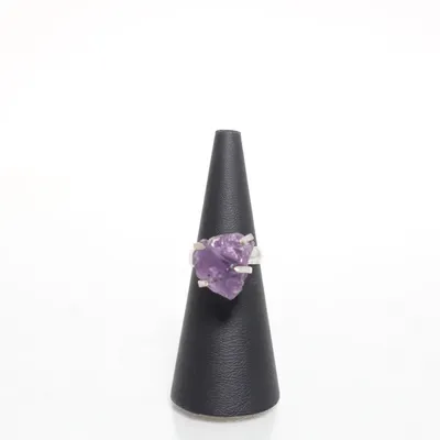 Ring (Silver, Purple) from Handmade with Love Silver