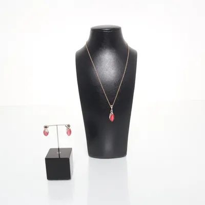 Jewelry set (Gold, Pink) Gold