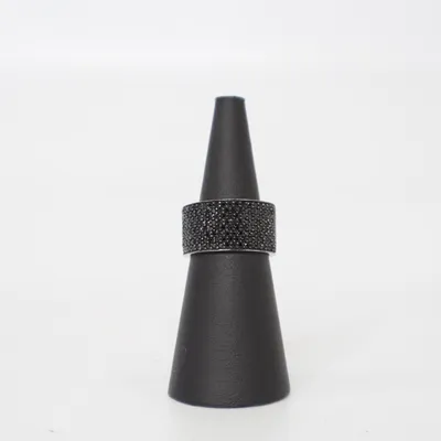 Ring (Black, Silver) from Sif Jakobs Silver