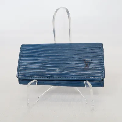 Étui à clés (Bleu) de Louis Vuitton Cuir