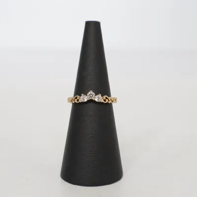 Bague (Or) de Pandora Métal inconnu, Plaqué or