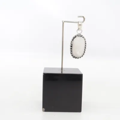 Pendentif (Argent, Blanc) de Edelstein Argent