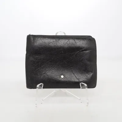Wallet (Black) from Montblanc Leather