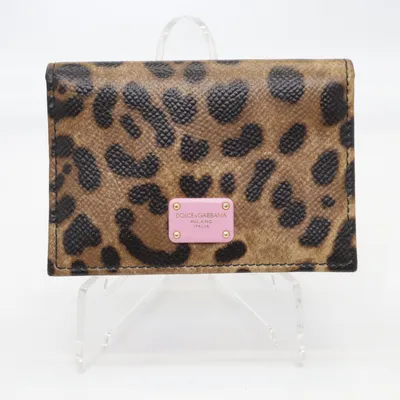 Portemonnee (Bruin, Zwart, Roze) van Dolce & Gabbana Leer