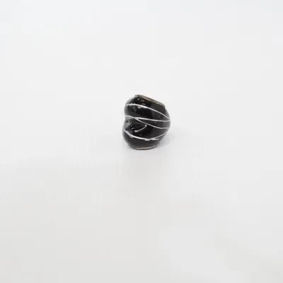 Ring (Zwart, Zilver) van Murano Zilver, Onbekend materiaal