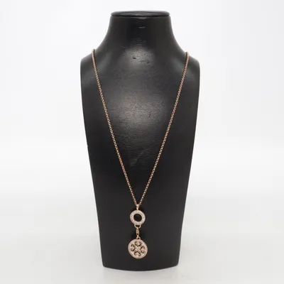 Halskæde (Guld, Transparent) fra Thomas Sabo Sølv