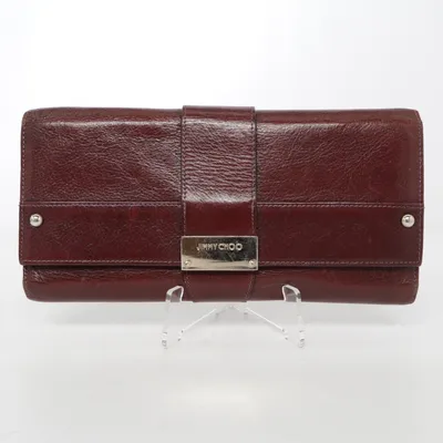 Portefeuille (Violet) de Jimmy Choo Cuir