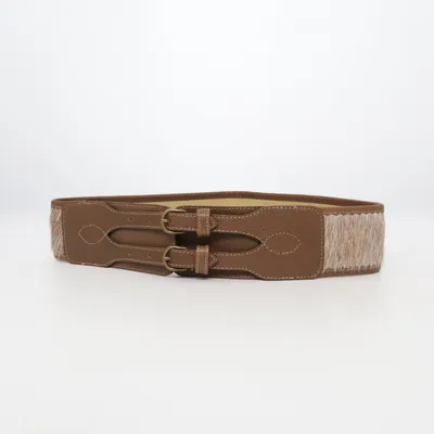 Waist belt (Beige, Brown) from Kenzo Leather