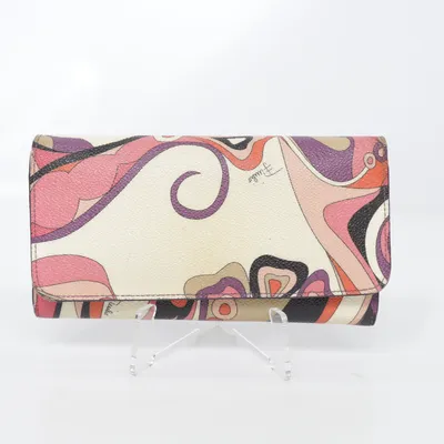 Portefeuille (Beige, Multicolore) de Emilio Pucci