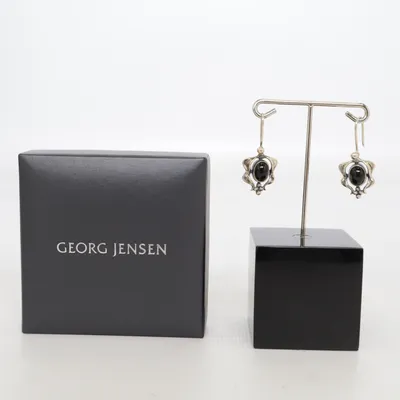 Earrings (Silver, Black) from Georg Jensen Silver