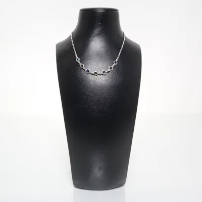 Halsband (Silverfärgad, Flerfärgad) från Guldfynd Silver