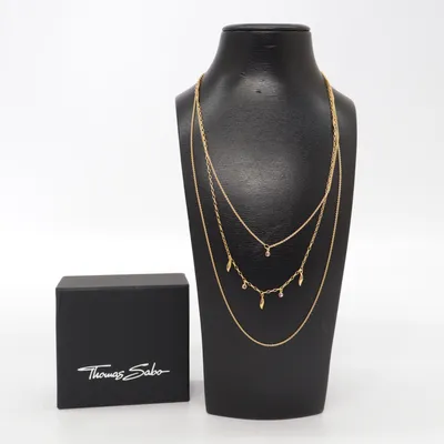 Halskette (Gold) von Thomas Sabo Silber