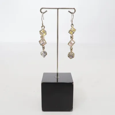 Boucles d'oreilles (Multicolore, Argent) Argent