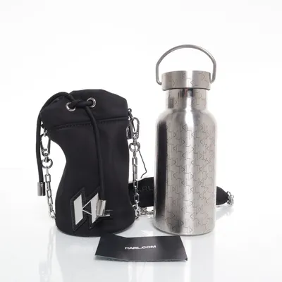 Thermosfles (Zilver, Zwart) van Karl Lagerfeld