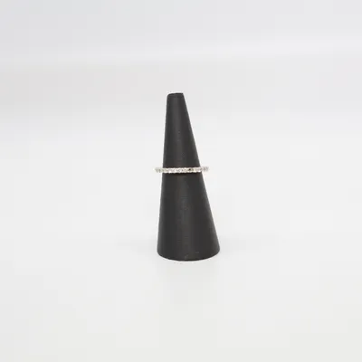 Bague (Argent, Transparent) de Safira Argent